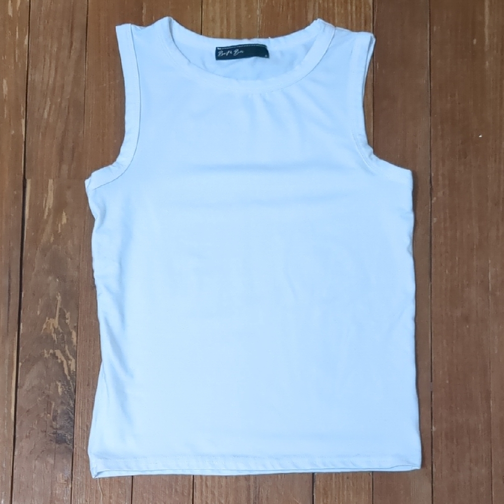 Women's White Tank Top